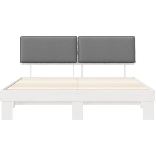  Krevetni okvir s tapiciranim uzglavljem Svijetlo siva Svjetlosiva 180 x 200 cm Slike