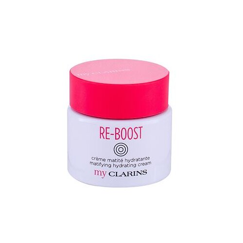 Clarins Re-Boost Matifying Hydrating mat vlažilna krema za mastno kožo 50 ml za ženske Slike
