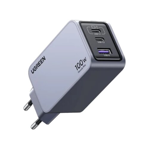Ugreen Nexode Pro 100W 3-Port GaN USB punjač sa kablom 1.5M 100W USB-C Cijene