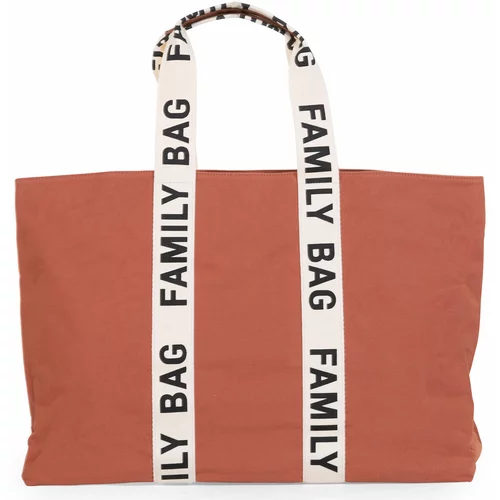 Childhome Family Bag Canvas Terracotta potovalna torba 55 x 40 x 18 cm 1 kos