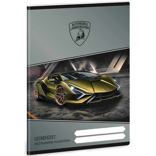 Ars Una sveska s motivom Lamborghinija, 38 listova, A5 Slike