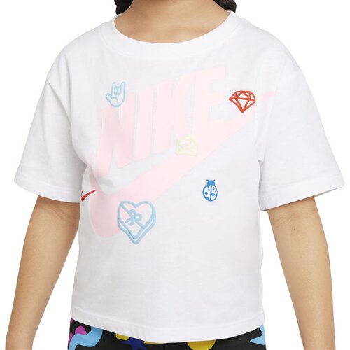Nike majica za devojčice nkg love icon boxy tee 36K604-001 Slike