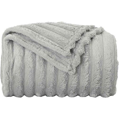  Pokrivači za bacanje 6 pcs Siva 150 x 130 cm Runo Slike