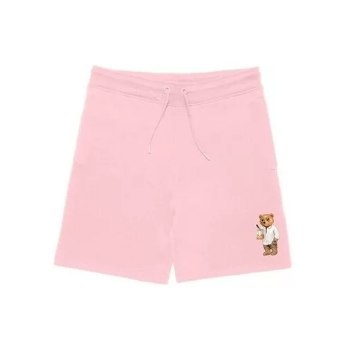 Baron Filou Hlače SHORTS WITH PRINT LXXIX THE SEASIDE SIPPER Rožnata