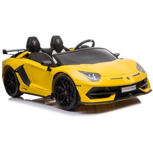  Licencirani auto na akumulator Lamborghini Aventador SX2028 - dvosjed - žuti Cijene