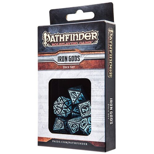 Q-Workshop Pathfinder Iron Gods Dice Set (7) kockice Slike