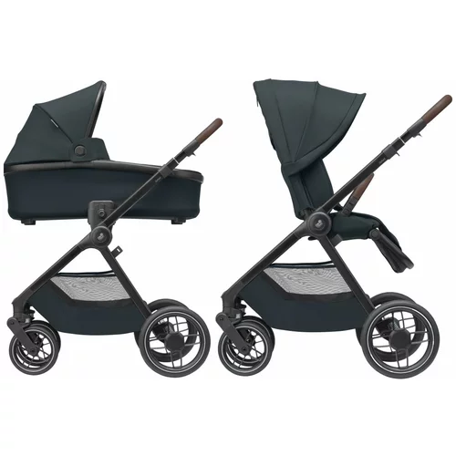 Maxi-Cosi voziček 2v1 in košara oria oxford essential graphite
