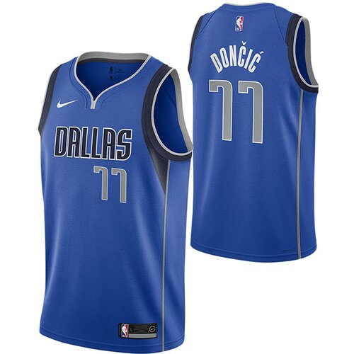 Nike Luka Dončić 77 Dallas Mavericks Icon Edition Swingman dres za dječake Cijene