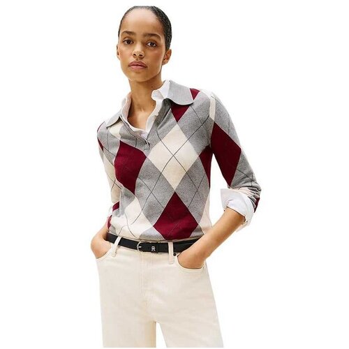 Tommy Hilfiger slim fit ženski džemper Slike