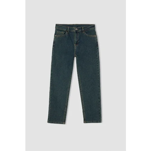 Defacto Boy Straight Fit Straight Leg Pocket Jean Trousers