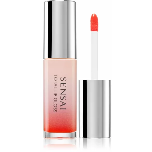 Sensai Total Lip Gloss In Colours barvni glos za ustnice 4,5 ml odtenek 02 Akebono Red