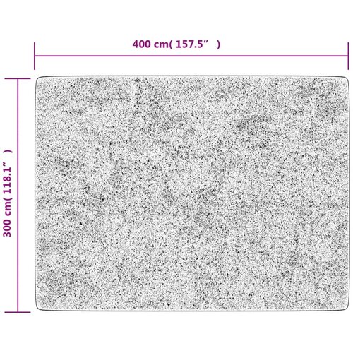  Perivi tepih antracit boje 400 x 300 cm Slike