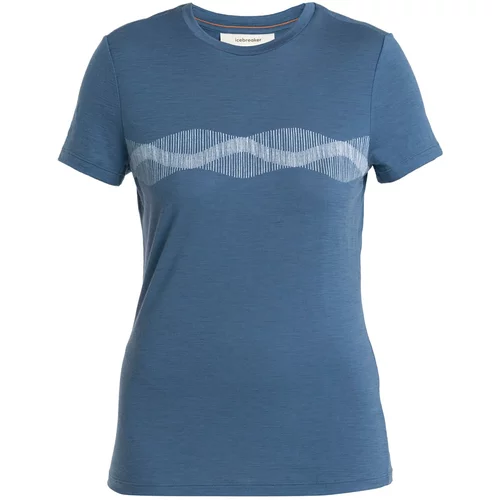 ICEBREAKER Funkcionalna majica 'Tech Lite III' golobje modra / naravno bela