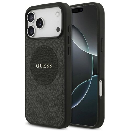  Maska Guess 4G Circle Classic Logo MagSafe za iPhone 17 Pro Max crna Cene