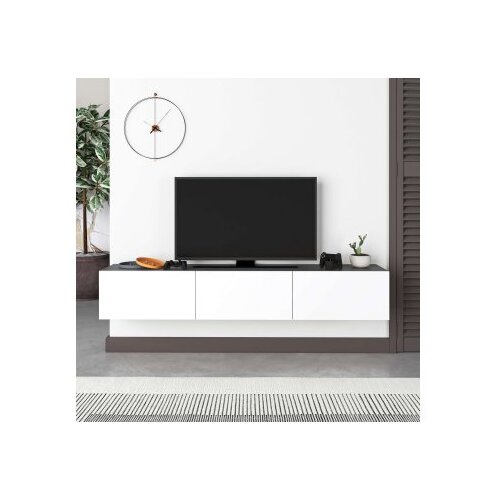 Hanah home tv polica francy 180 anthacite white Slike