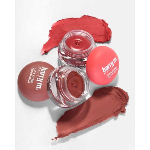 Barry M Cloud Blur multifunkcionalna &amp;scaron;minka za usne i lice nijansa Strawberry Jam 5 g Slike