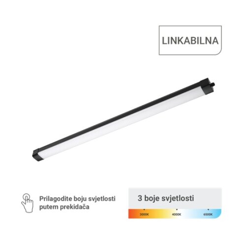 Greentech led svetiljka vodonepropusna 60w 3cct ip65 crna ( WP-BD-60W-3CCT ) Slike