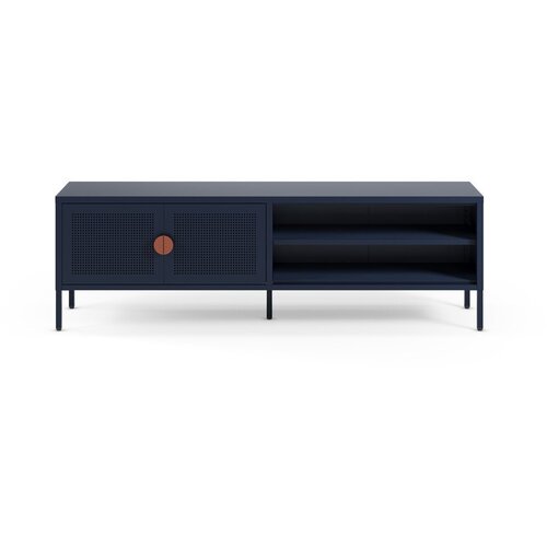 Marckeric Temno modra kovinska TV omarica 160x50x35 cm Sayla &amp;ndash; Slike