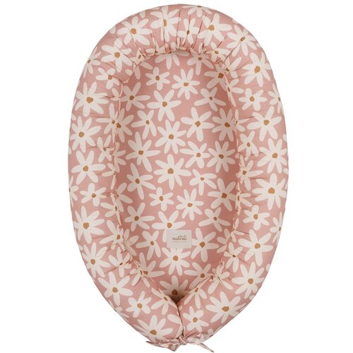 Malomi Kids Roza gnezdo za dojenčka Blush Daisies - Malomi Kids Cene
