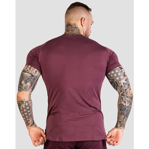 GymBeam mu&amp;scaron;ka majica TRN Fitted Eggplant 73006 Slike