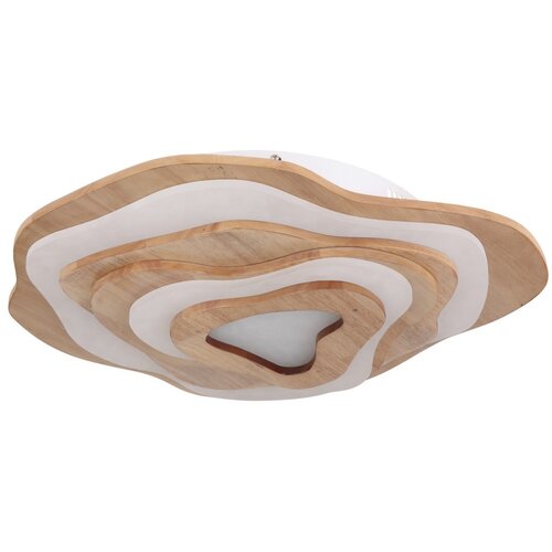 Globo LED okrogla stropna svetilka LUCKY (52 W, Ø x V: 500 mm x 8 cm, Bele barve, Topla bela) Cene