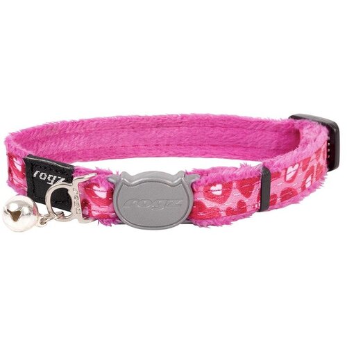 Rogz Ogrlica za mačke, 20-31cm, Roze Cene