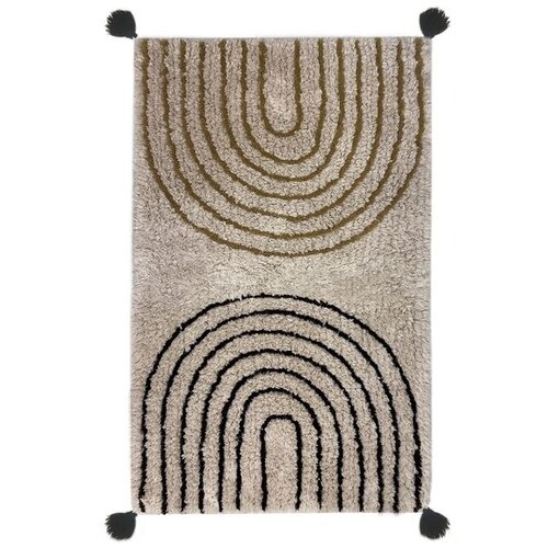 CLARA Beige Beige Bathmat Cene