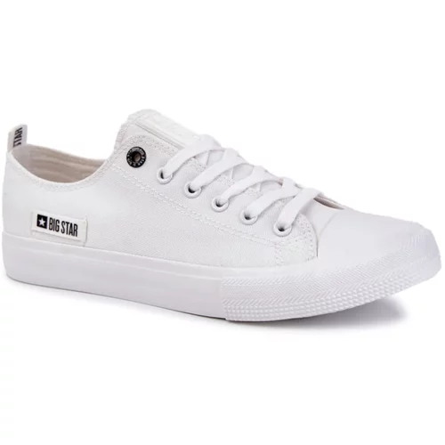 Big Star Men's Low Material Sneakers KK174006 White