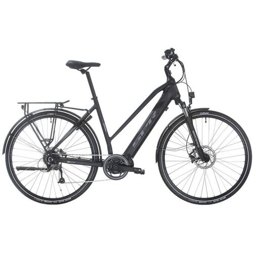 X-plorer električno kolo spr e-trekking faster lady 28, črno siva Slike