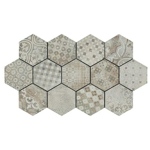 Marazzi Podna pločica Rewind Decoro Hexagon (18,2 x 21 cm, Mat) Cijene