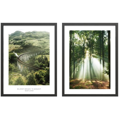 Styler Slike u setu 2 kom 30x40 cm Woods &amp;ndash; Slike