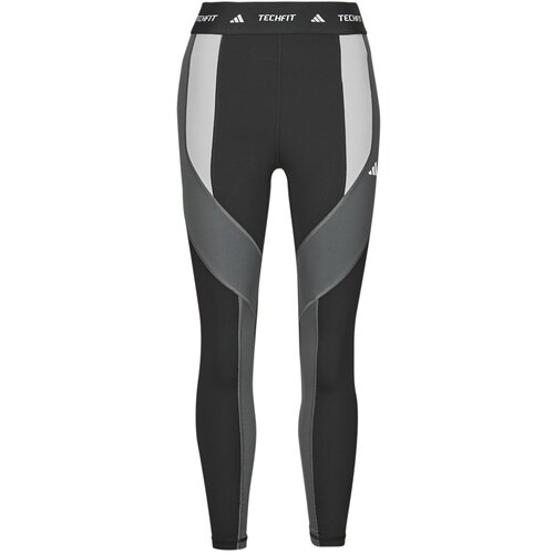 Adidas Ženske helanke techfit 7/8, Crno-sive Cene