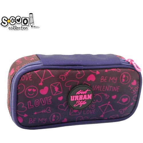Scool Pernica prazna 1 zip urban 23*11*6cm sc3190 Cene