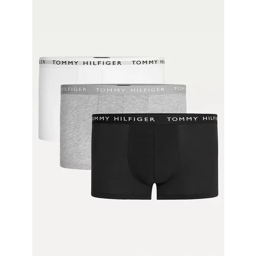 Tommy Hilfiger Underwear Oprijete boksarice 3 Piece Črna