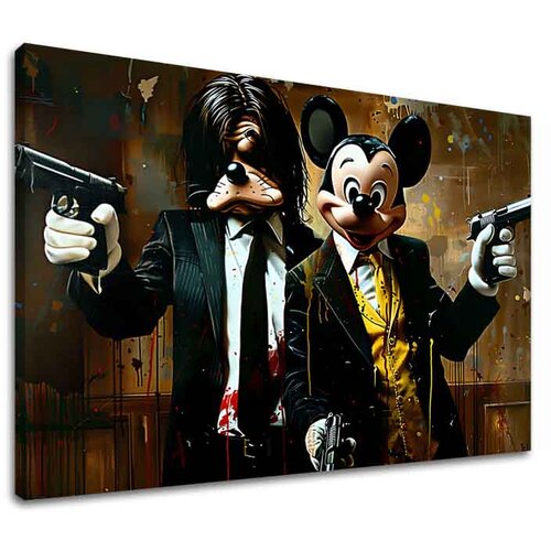  Slika MICKEY AND THE MOBSTER | Akrilni detalji Cijene