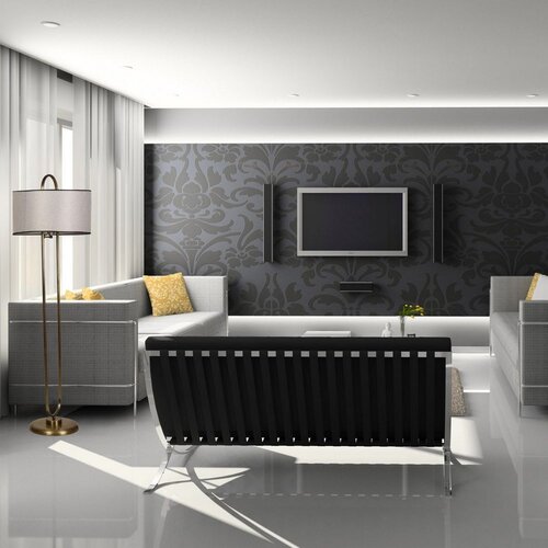 Opviq Elips lambader eskitme ayak hasır gri abajurlu Grey Floor Lamp Slike