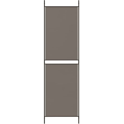  pregrada s 6 panela antracit 300 x 220 cm od tkanine Slike