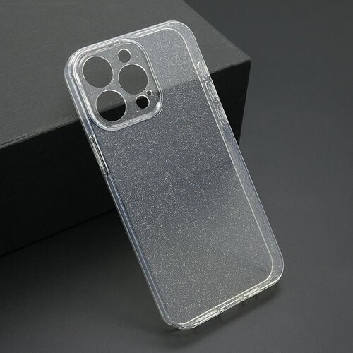 Maska sparkling za iphone 15 pro max / providna Slike