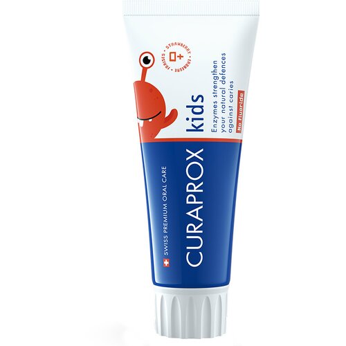 Curaprox kids pasta za zube za decu 0+ ukus jagoda, 60 ml Cene