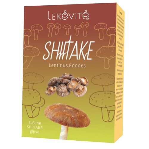 Lekovito Šitake gljiva u listićima lekovito, 50g Cene