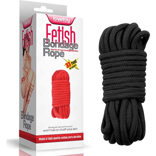 Fetish crni kanap za vezivanje 10m Cene