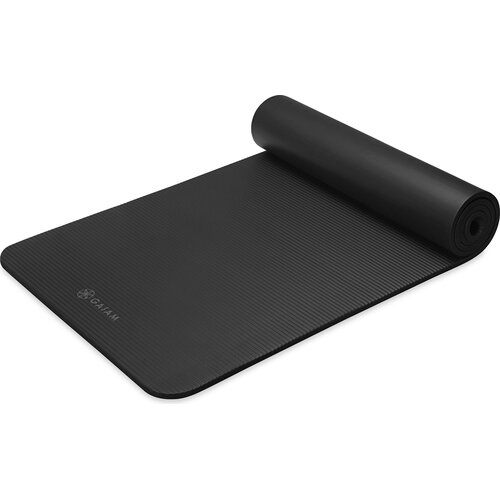 GAIAM Podloga za fitness 10 mm, crna - 1 Kom. Slike