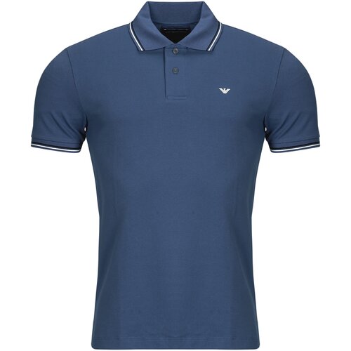 Emporio Armani POLO SHIRT 8N1FB4 Plava Slike