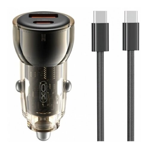  AUTO PUNJAČ XO CC60 Car charger 60W + Type-C Cable Cene