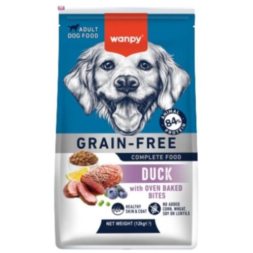 WANPY Suva hrana za pse Grain Free, Pačetina, 12 kg Slike