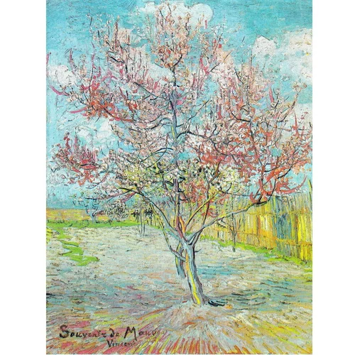 Fedkolor Slika reprodukcija 30x40 cm Pink Peach Trees, Vincent van Gogh –
