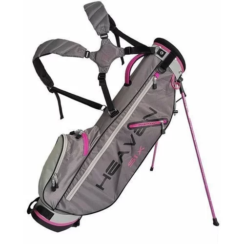 Big Max Heaven 6 Charcoal/Silver/Fuchsia Golf torba Stand Bag