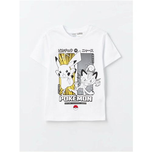 LC Waikiki Boys' Crew Neck Pikachu Printed Short Sleeve T-Shirt Cene