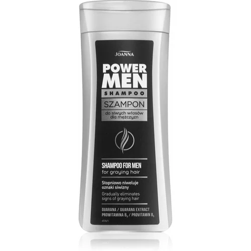 Joanna Power Men šampon za bijelu i sijedu kosu za muškarce 200 ml