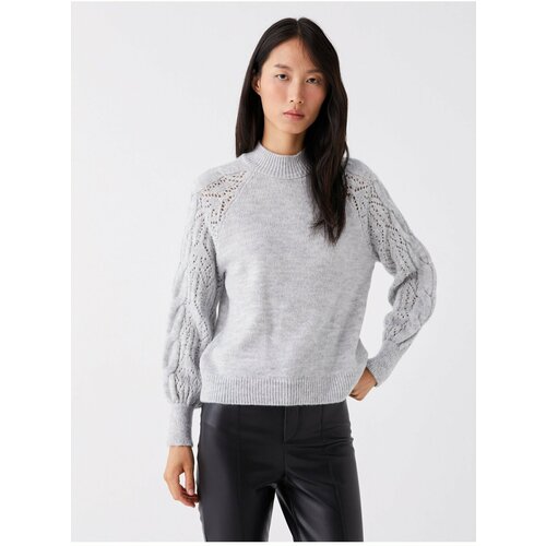 LC Waikiki Sweater - Gray - Regular fit Cene